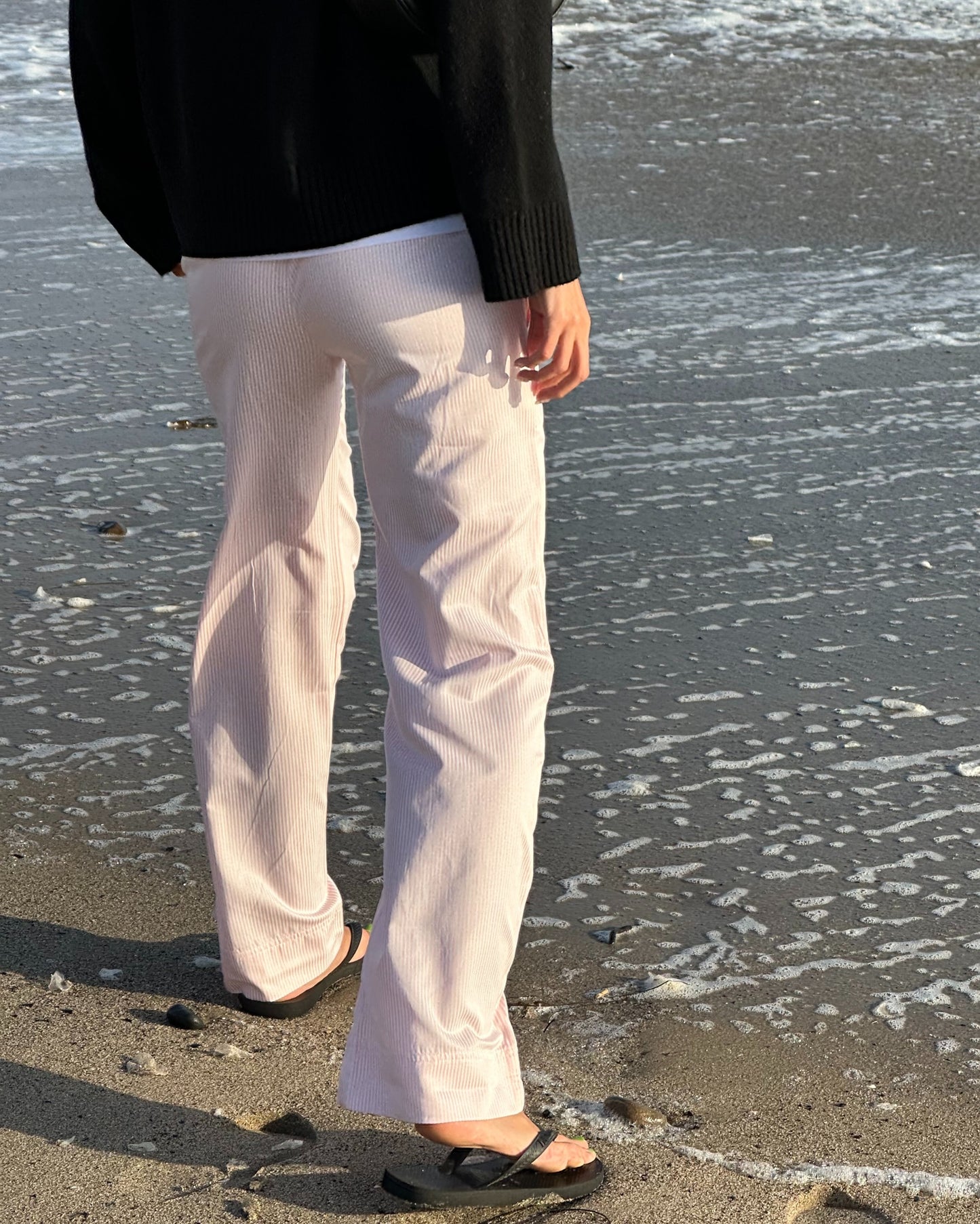 Harrison Boxer Stripe Pant in Pink