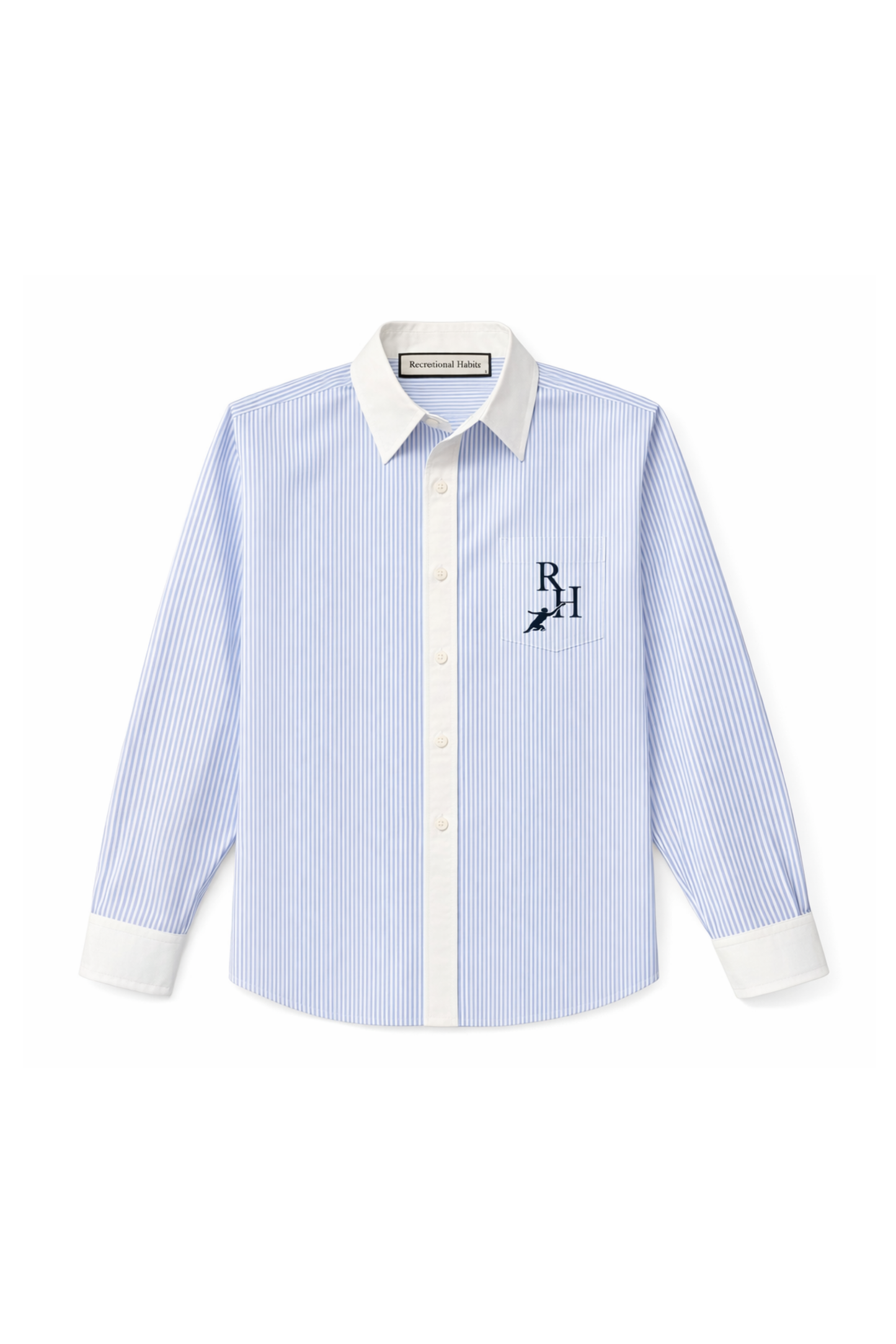 USA Fencing Martha Shirt In Blue Stripe