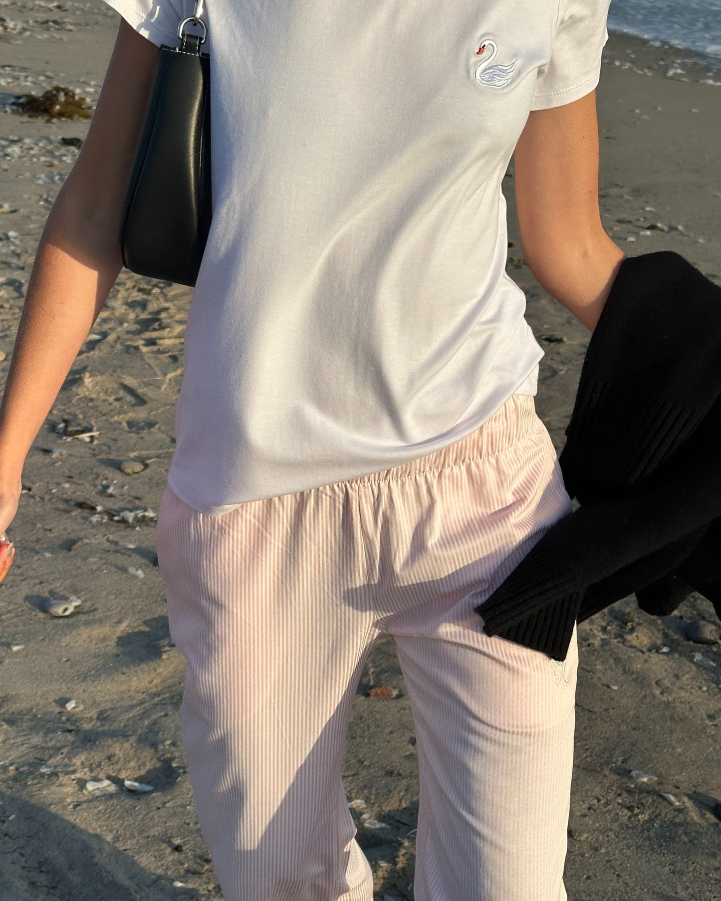 Harrison Boxer Stripe Pant in Pink