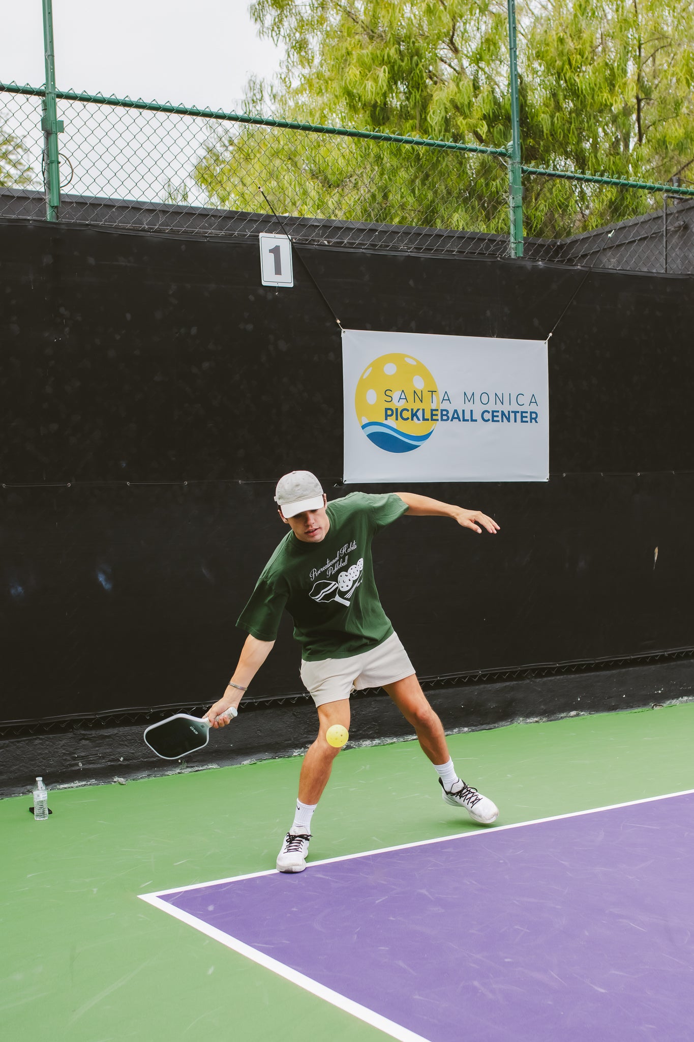Vintage Pickleball Tee in Green