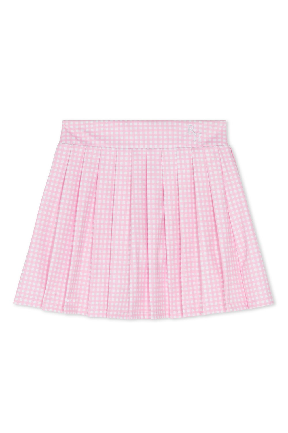 Taylor Gingham Skirt in Pink