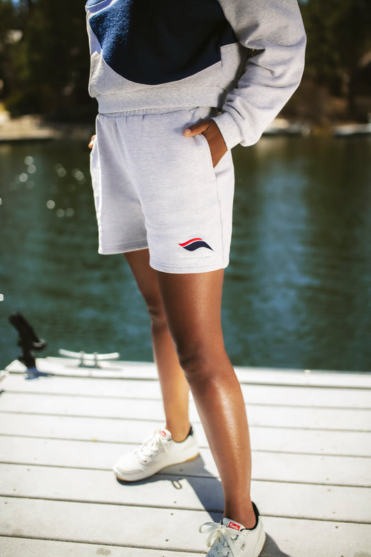 Recreational Habits x Keds Cotton Short in Grey