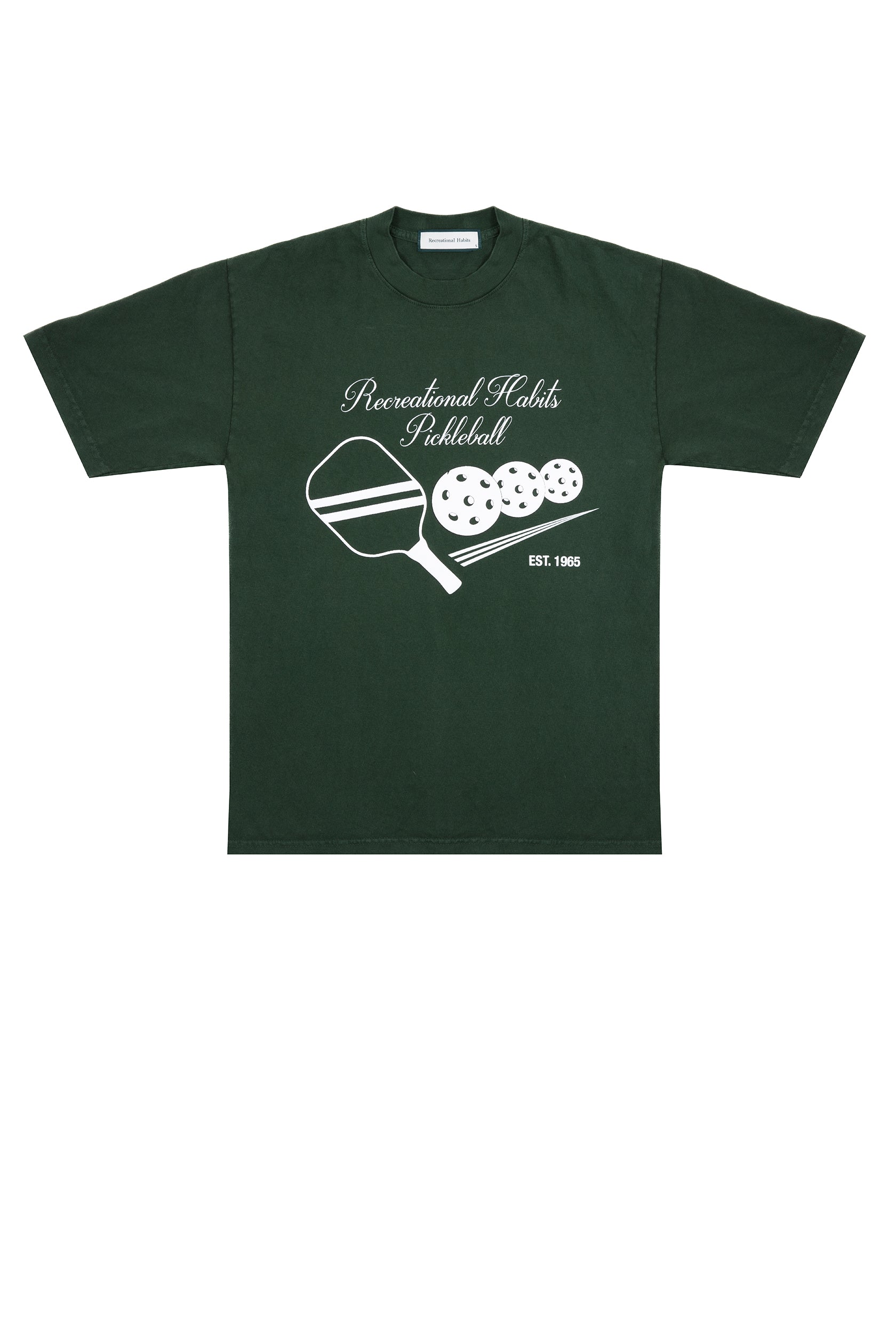 Vintage Pickleball Tee in Green