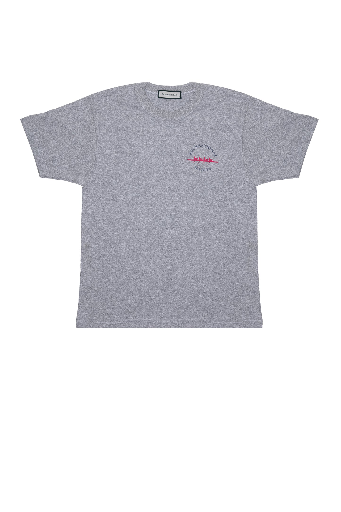 Rowing Tee In Heather Grey