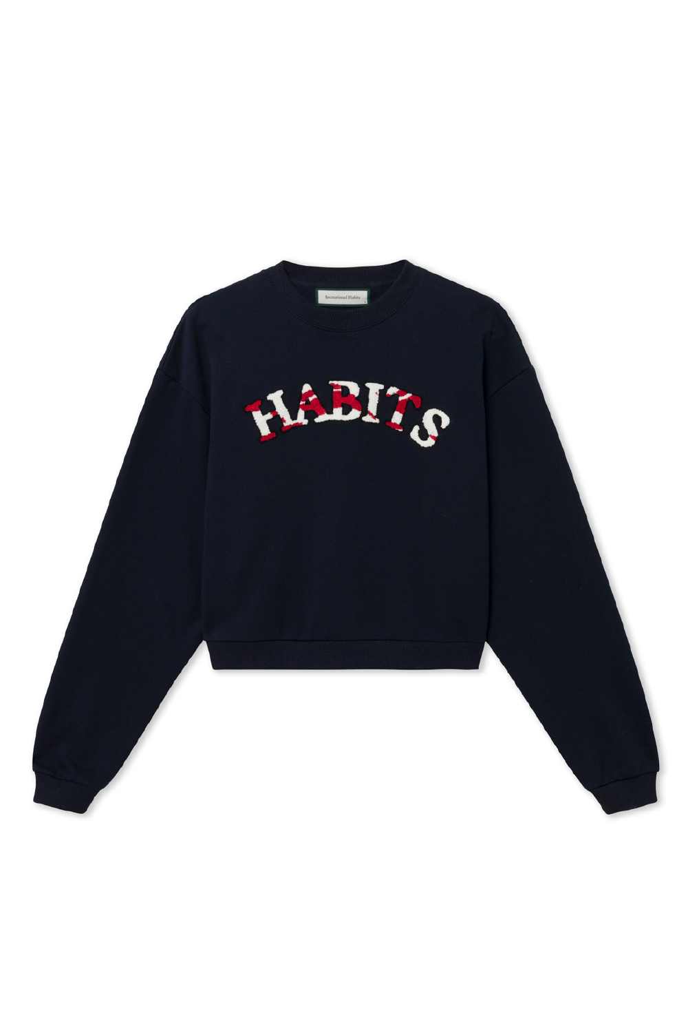 Recreational Habits x Keds Cropped Habits Crew in Navy