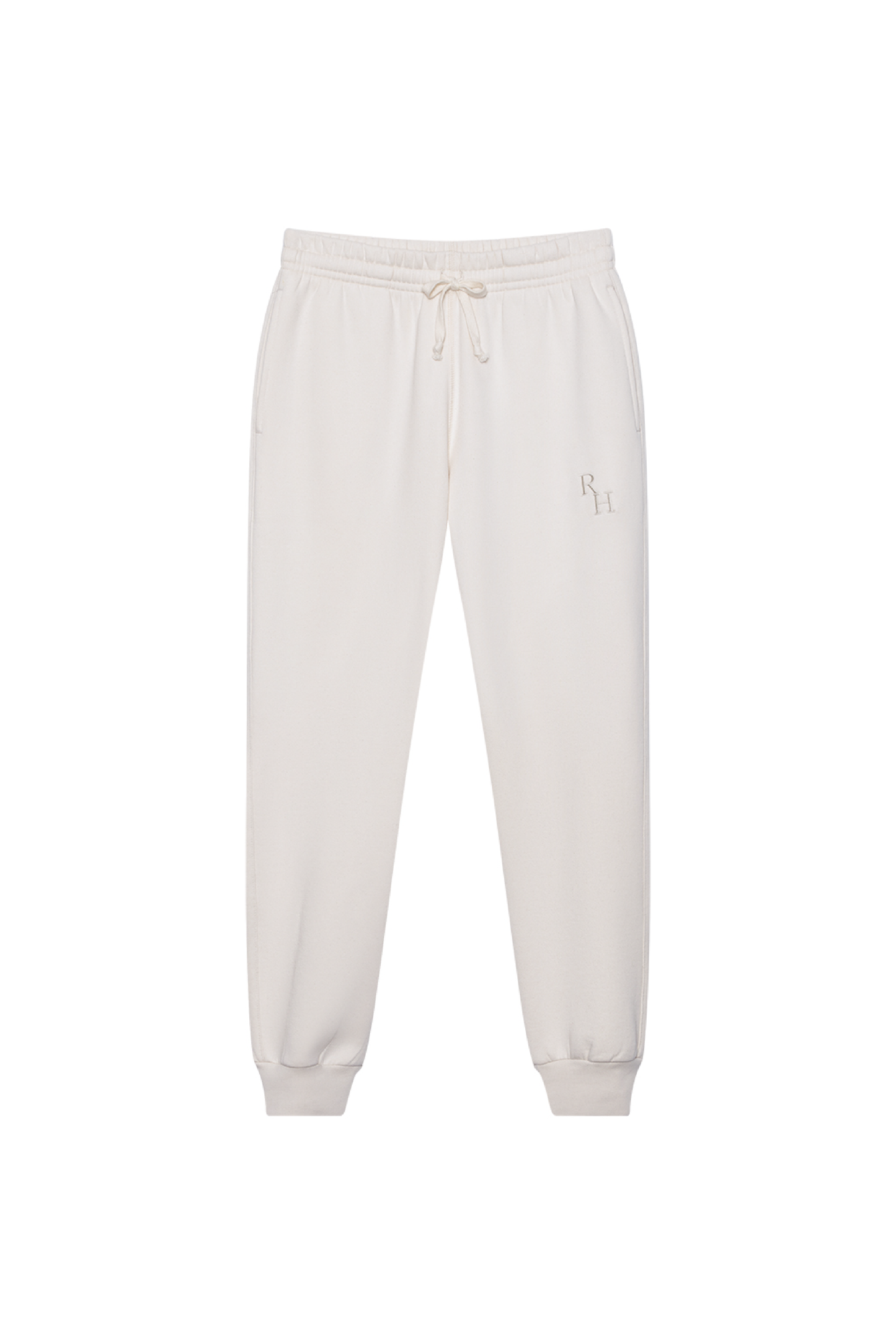 Moose Unisex Sweatpant with RH in Cream