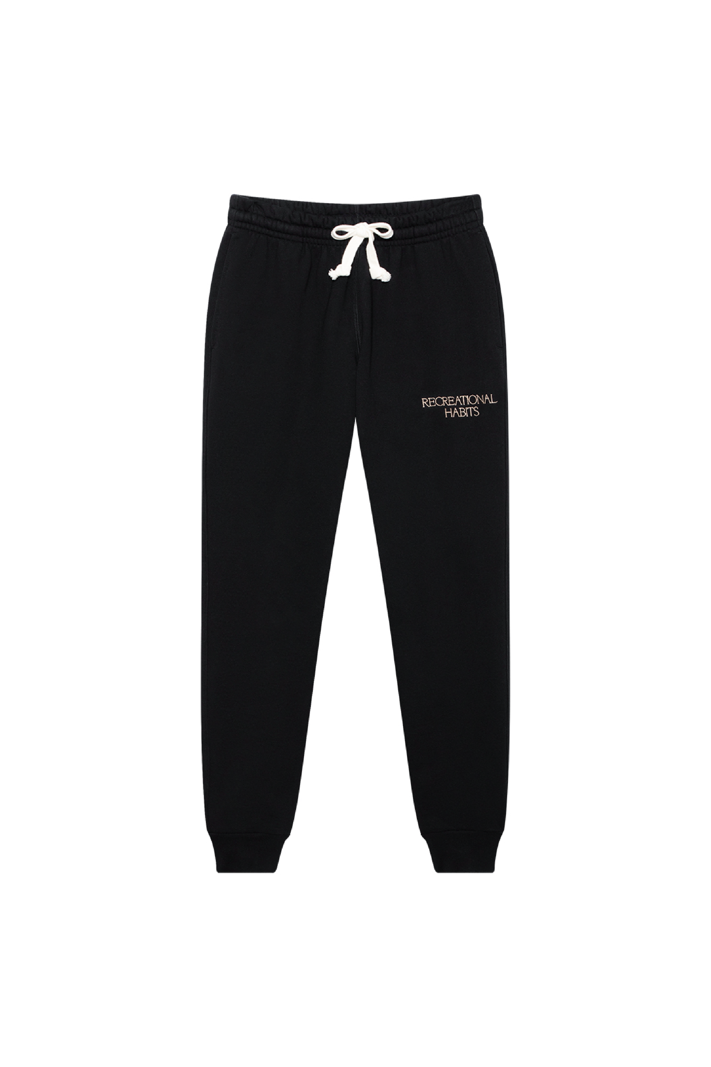 Moose Unisex Sweatpant with RH in Black