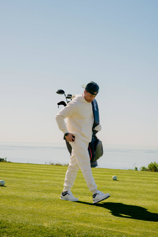 Moose Unisex Sweatpant with RH in Cream