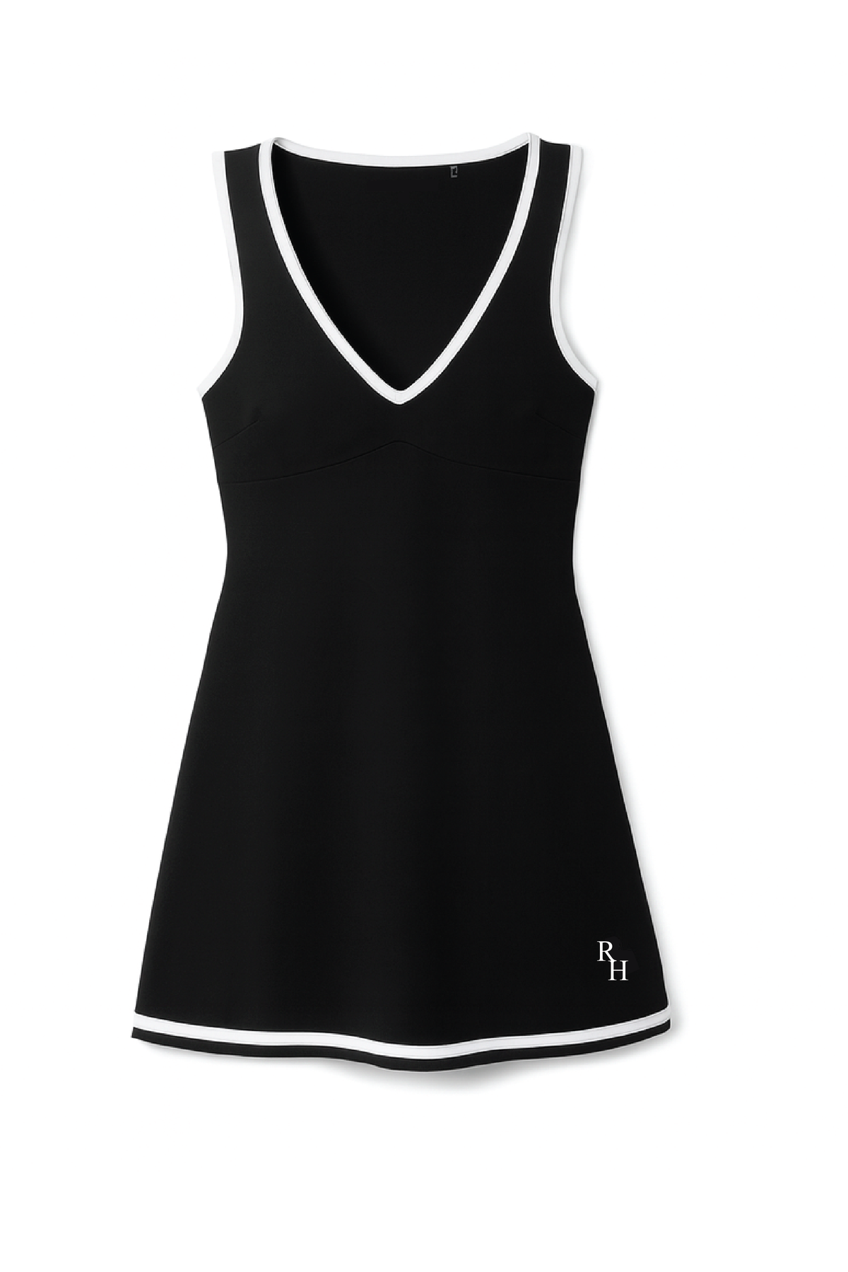 303 black dress Chris Tennis In S Midi dress
