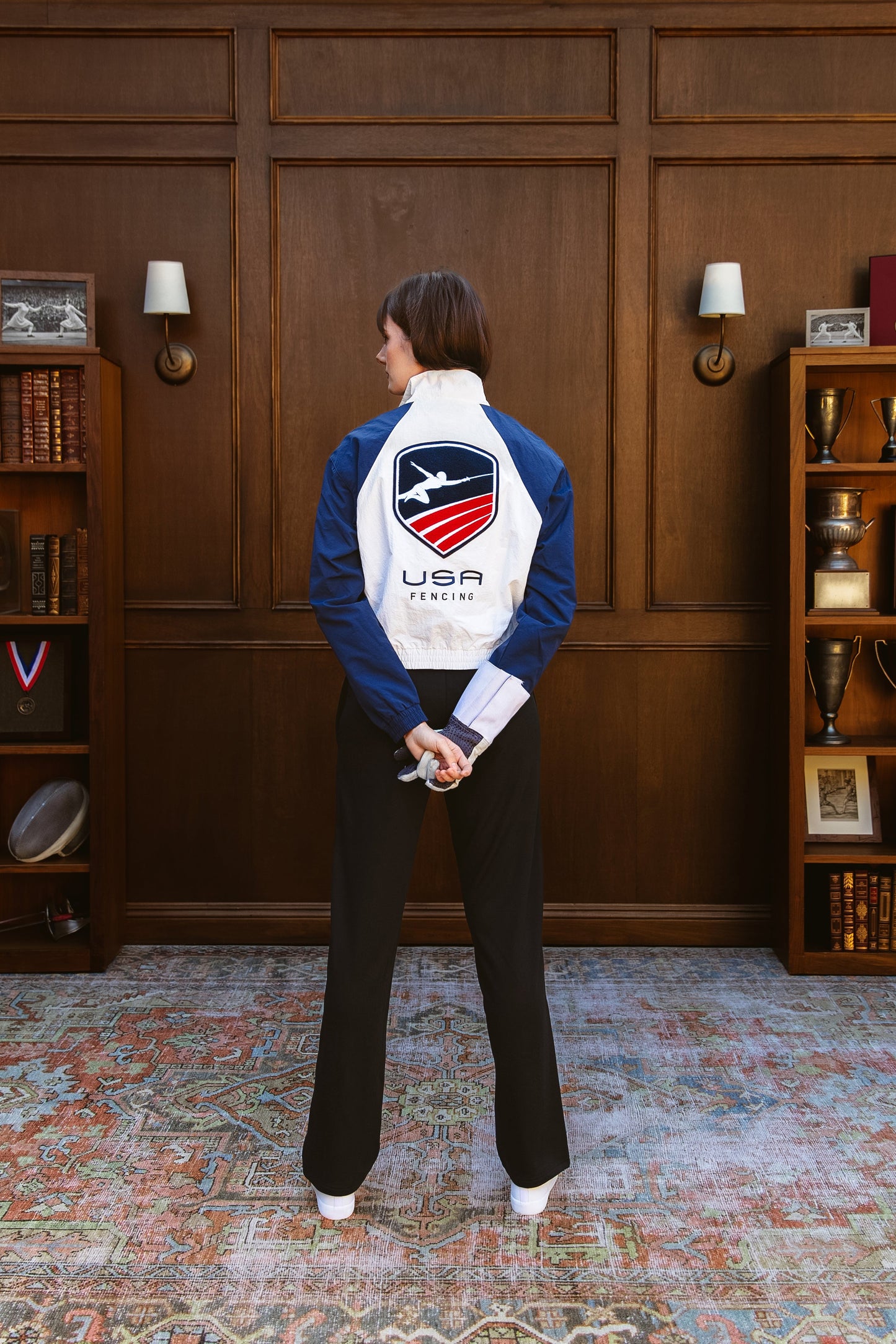 USA Fencing Yale  Nylon Jacket