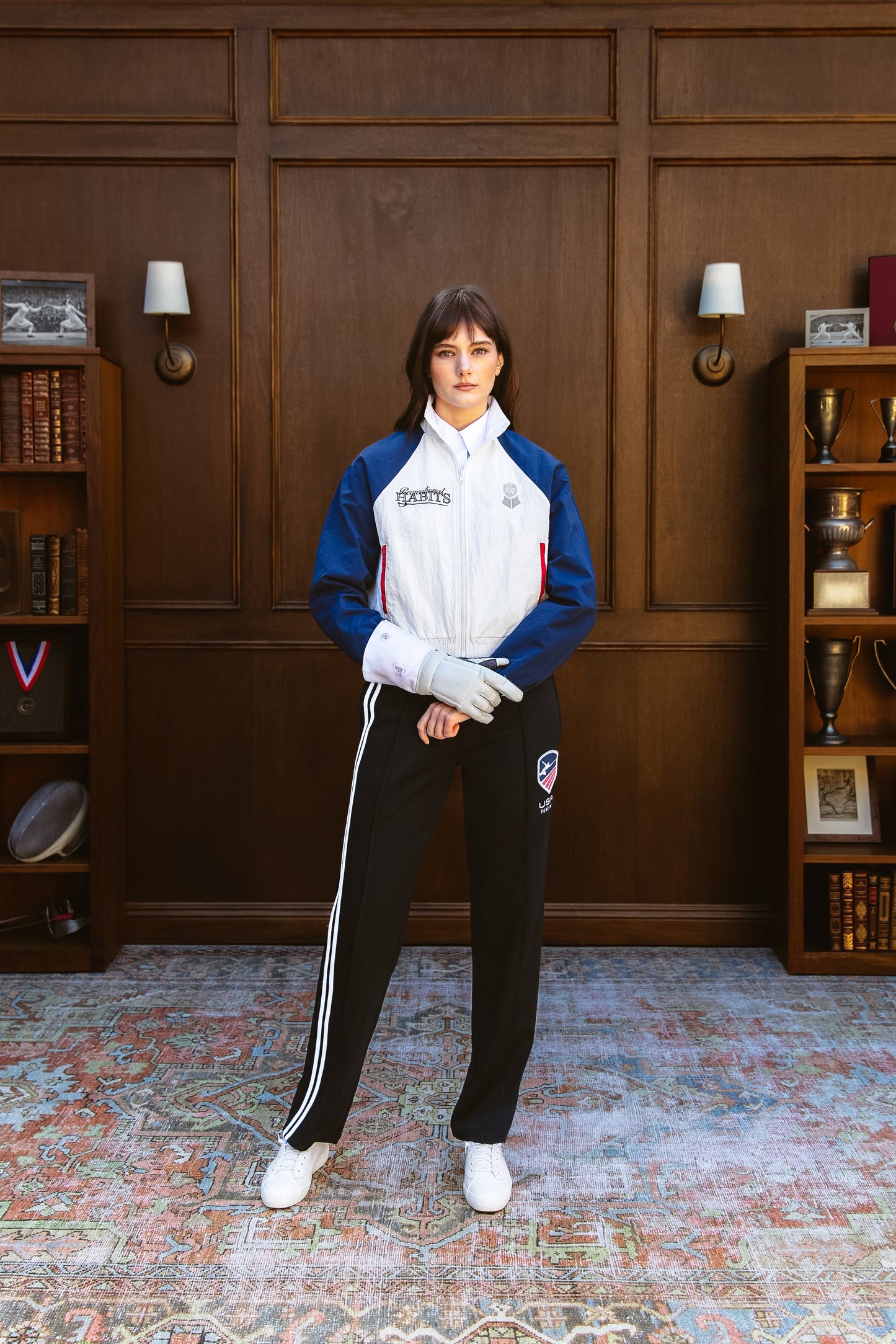 USA Fencing Yale  Nylon Jacket