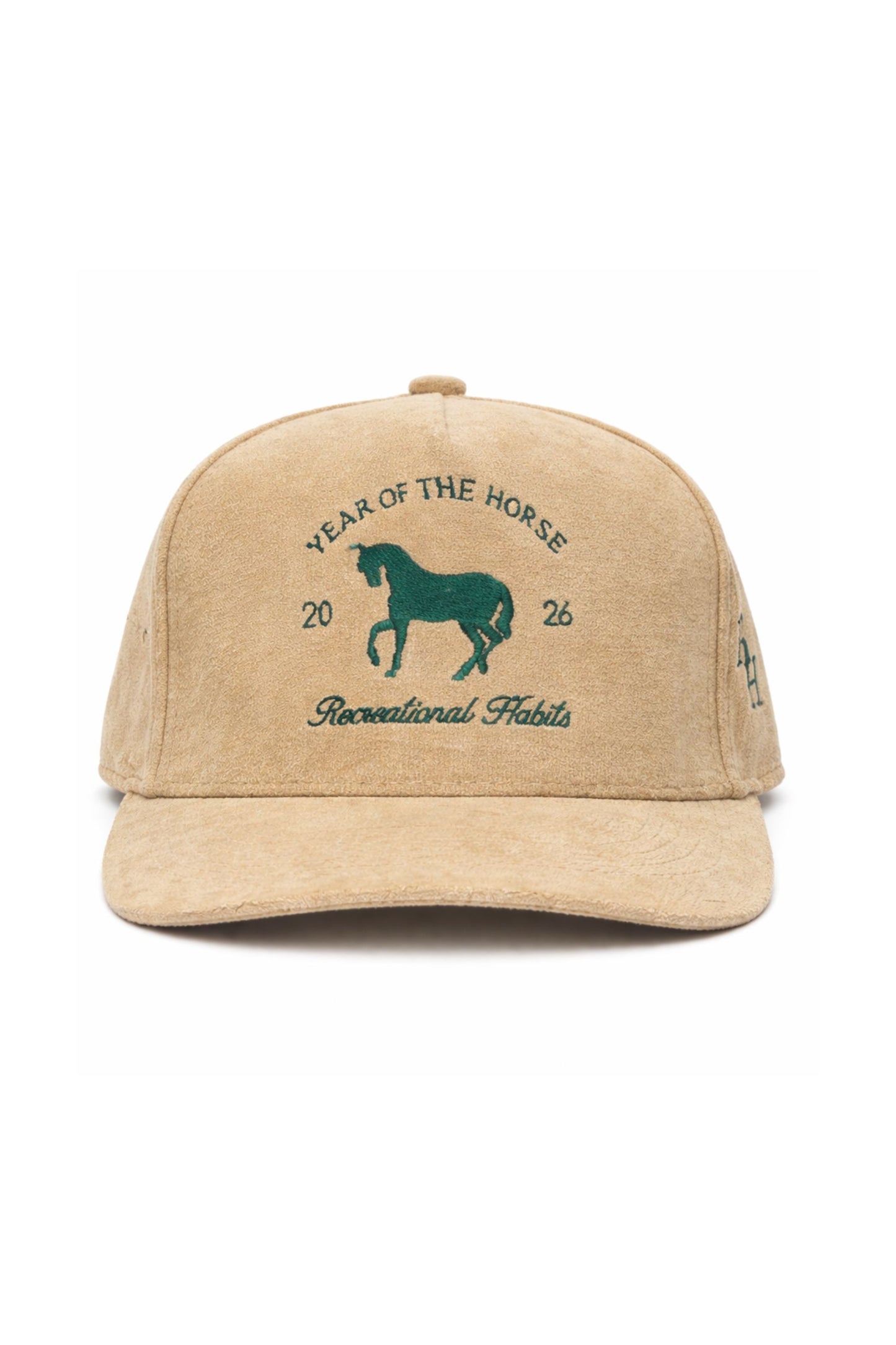 Year Of The Horse Trucker Hat in Tan