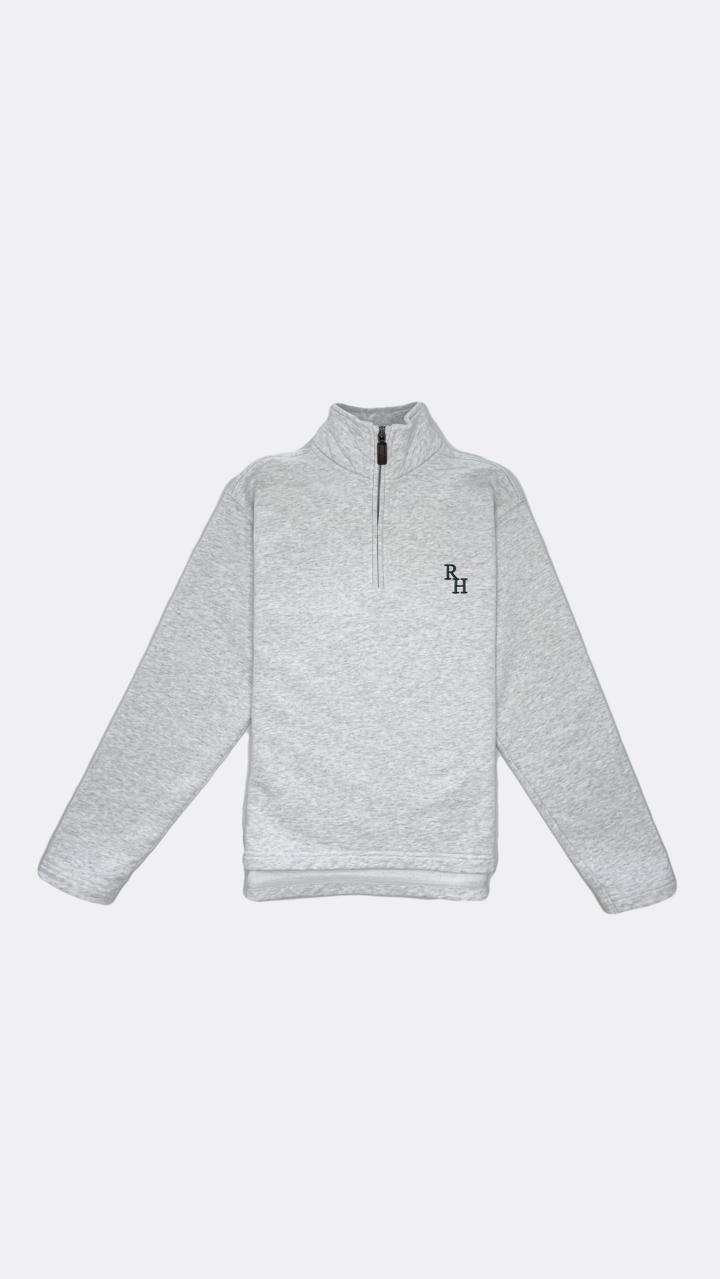 Heather Grey Field Quarter Zip