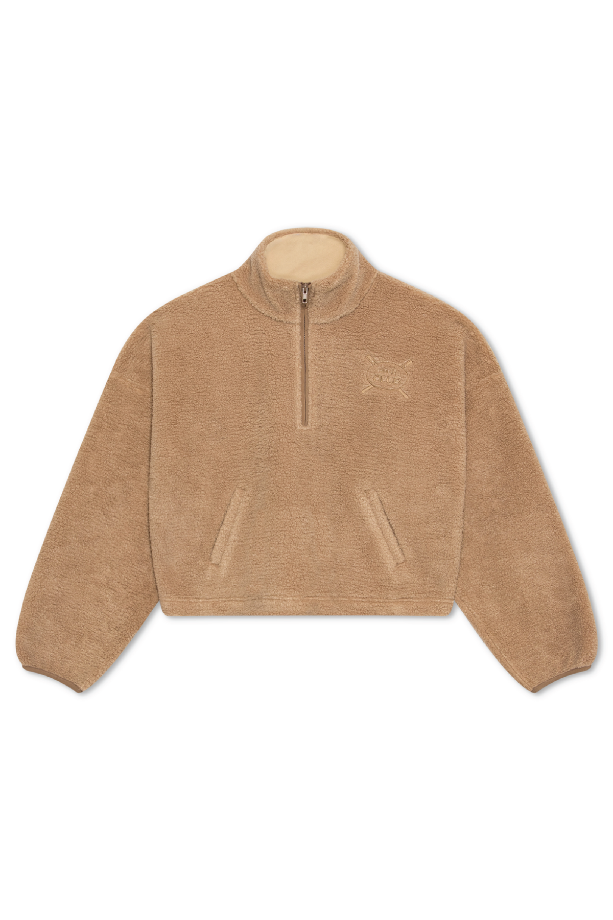 Horton Sherpa Quarter Zip in Brown – Recreational Habits