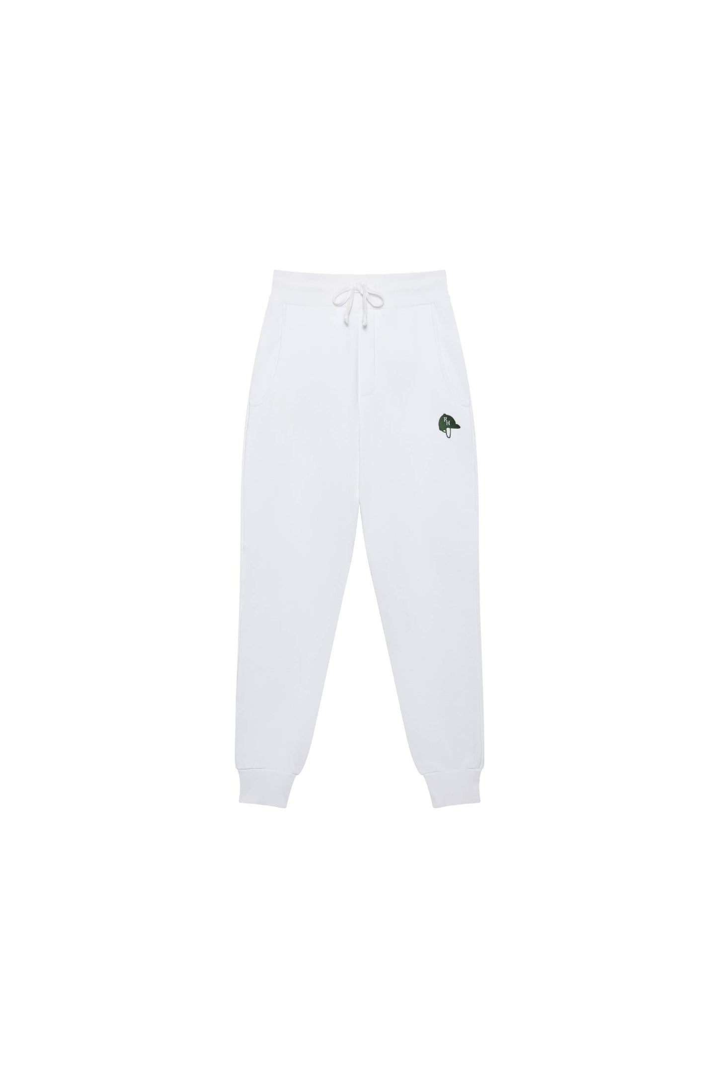 Moose Unisex Equestrian Jogger in White