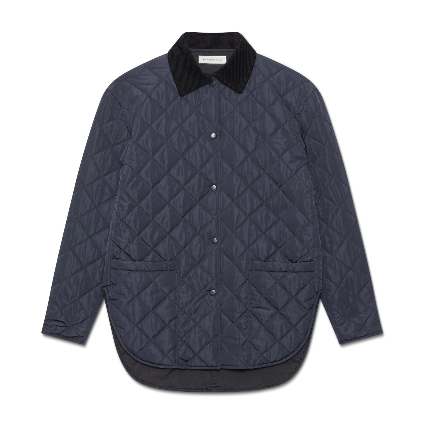 Sammy Diamond Quilted Puffer Coat in Midnight Navy – Recreational Habits