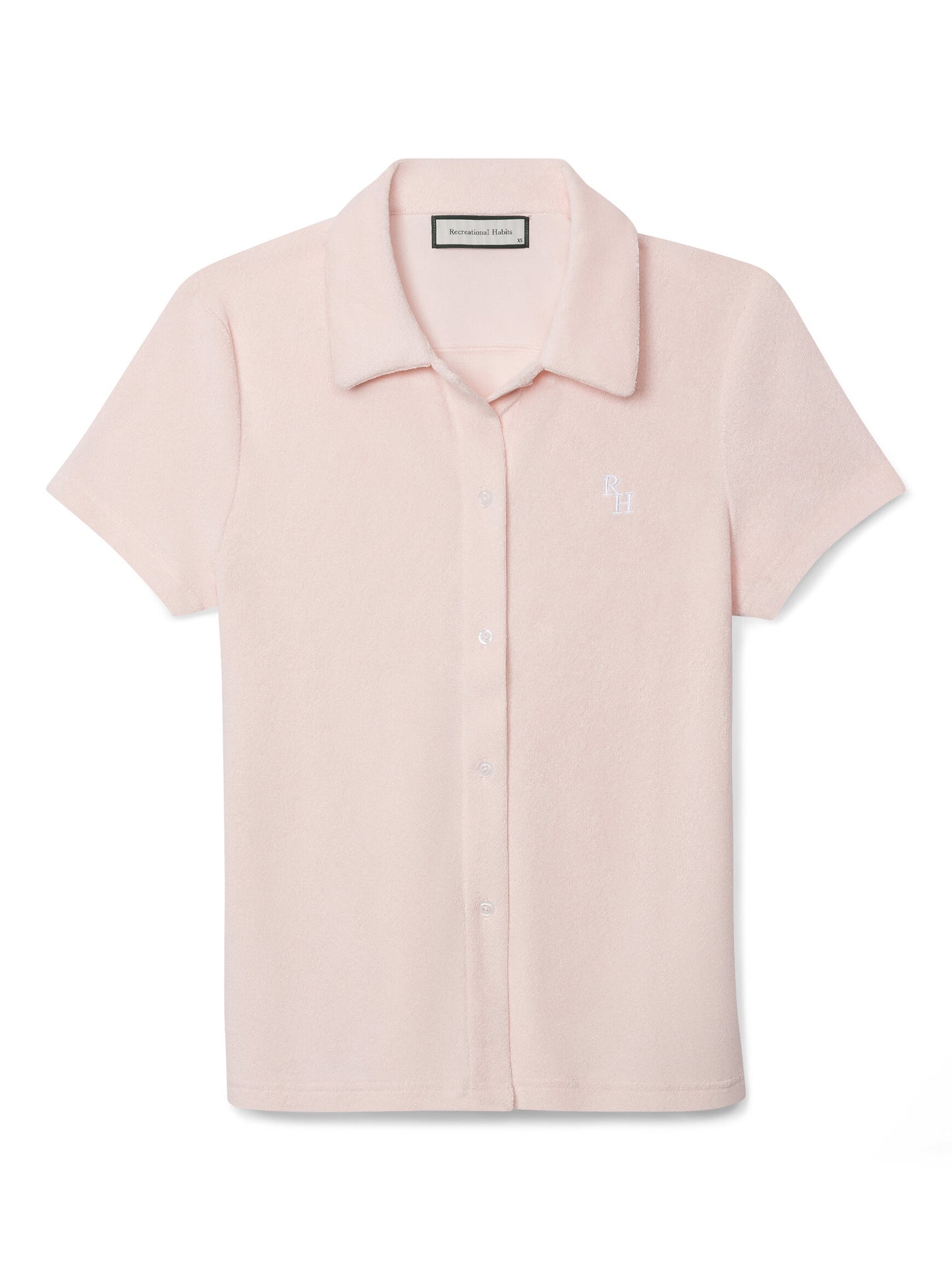 Lina Terry Top in Pink